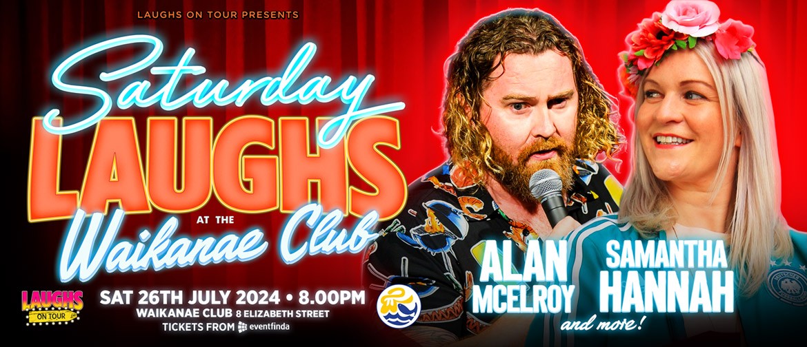 Saturday Laughs Waikanae July 2025